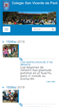 Mobile Screenshot of colegiosanvicente.net