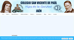 Desktop Screenshot of colegiosanvicente.org